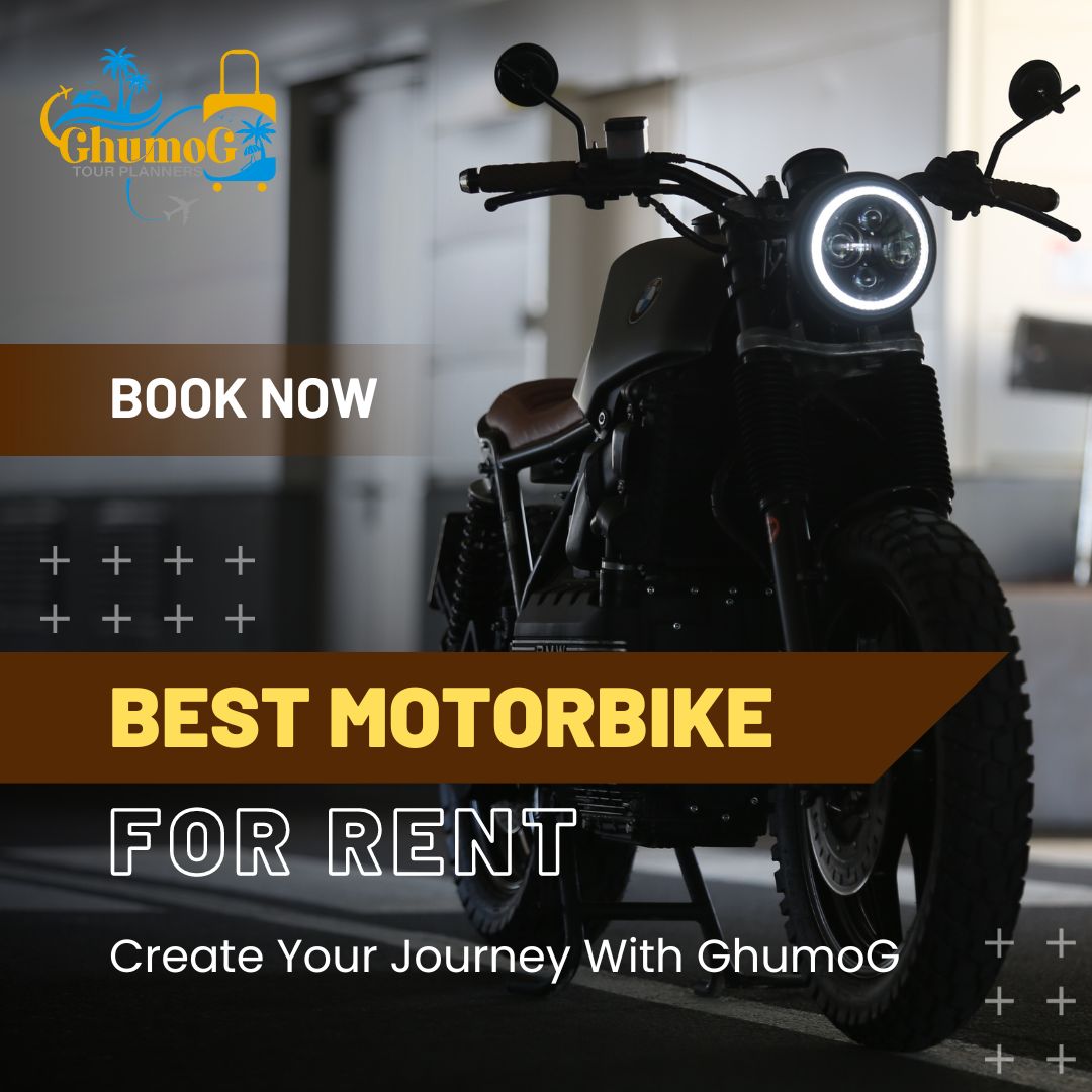 Dark Motorbike Rental Promo Instagram Post
