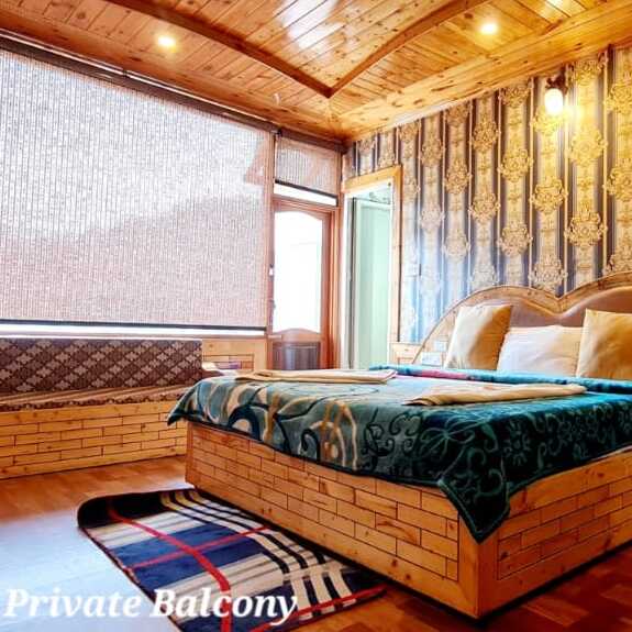 wooden room