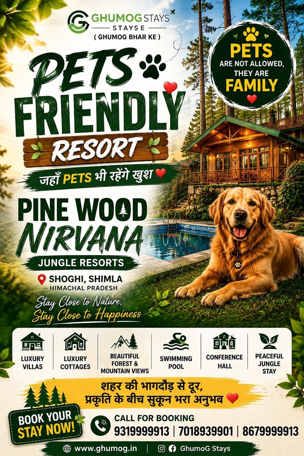 Pine Wood Nirvana Jungle Resort
